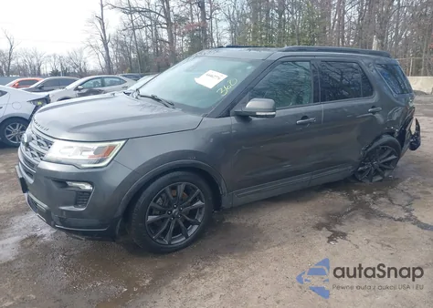 2018 Ford Explorer Xlt из США, поврежденный, VIN 1FM5K8DH5JGB97699